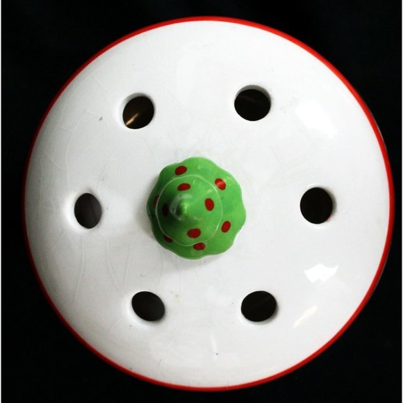 Yankee Candle Christmas Tart Warmer w/ Lid Dancing Sweater Wearing Reindeer - Picture 5 of 10